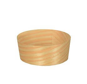 50 fingermatsdoppskålar i trä 5 cm
