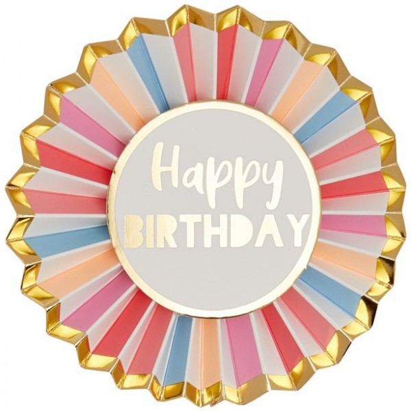 Happy Birthday Abzeichen
