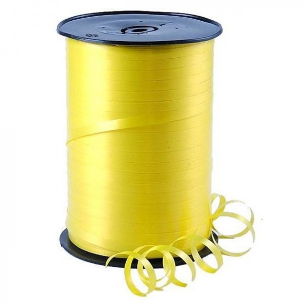 Geschenkband zitronengelb 500m