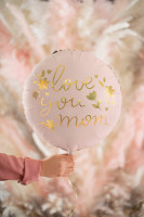 Vorschau: Ich liebe dich Mom Folienballon 45cm