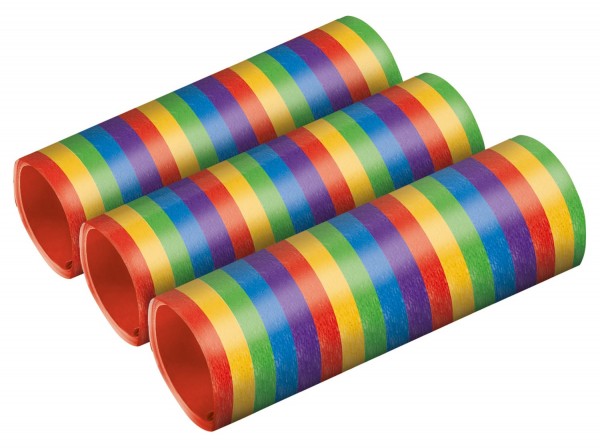 3 Regenbogen metallic 4m