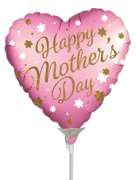 Muttertag Herz Stabballon
