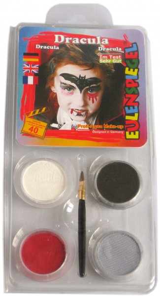 Vampir Schminkset Mit 4 Farben