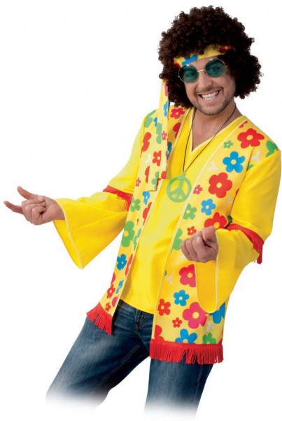 Flower Power Oberteil Und Stirnband Für Herren