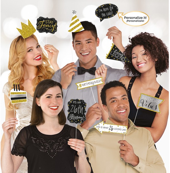 Golden Age Birthday Fotorequisiten