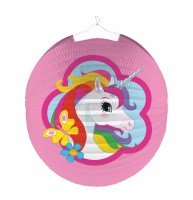 Einhorn Lampion Rainbow Sparkle 25cm