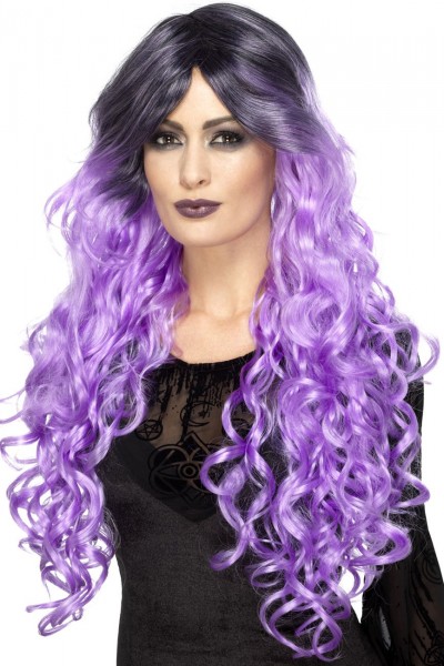 Funky Ombre Perücke Violett