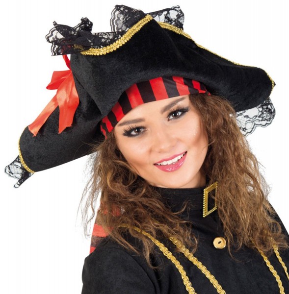 Piratenbraut Hut Mit Spitze