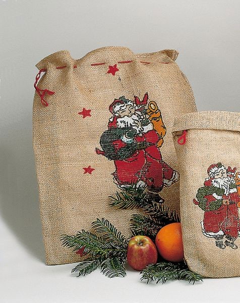 Weihnachts Jutesack 35x50cm