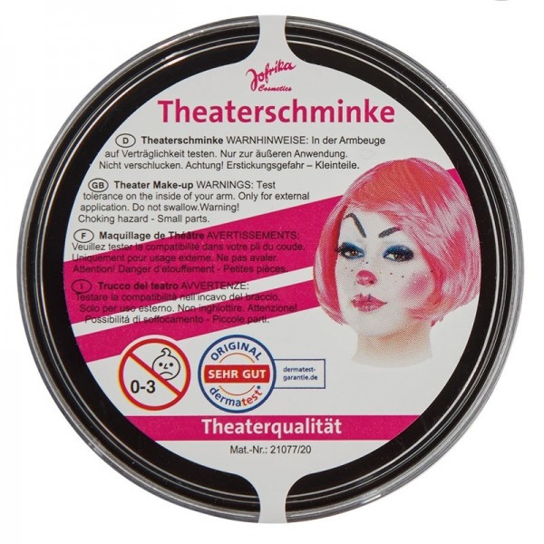 Profi Theaterschminke Schwarz