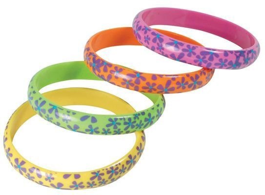 Hippie Love Blumen Armreifen