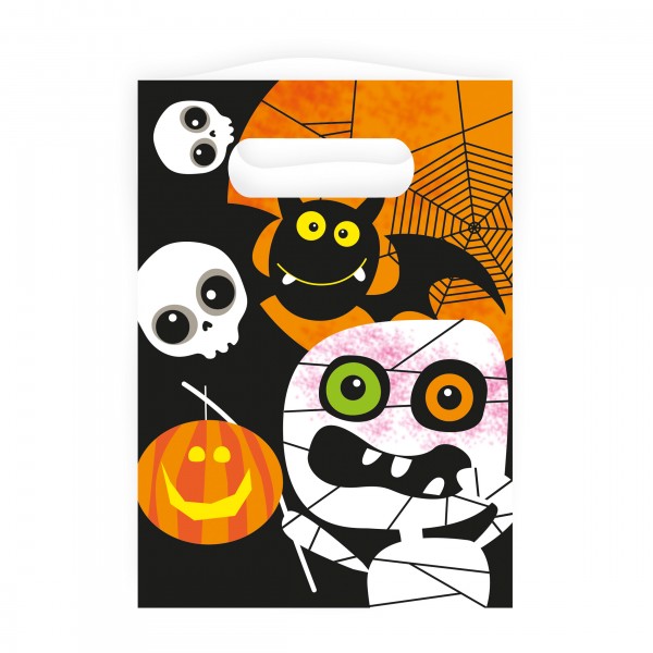 8 Monster Parade Halloween-Geschenktüten