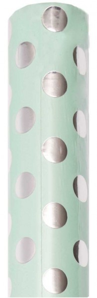 FSC Lovely Dots Geschenkpapier türkis 2