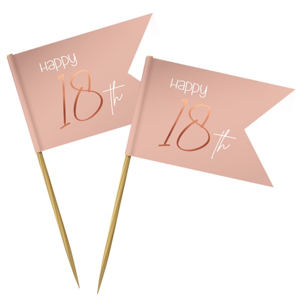 36 Rosy Blush 18th Birthday Party Picker