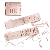 Förhandsgranskning: 6 JGA Night Team Bride Sashes