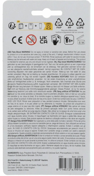 Bloody Splatt Kunstblut 28ml 2