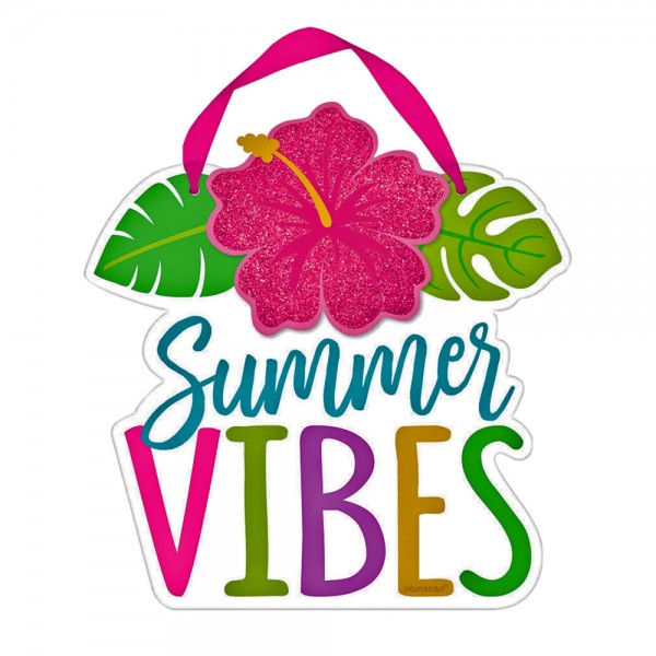 Summer Vibes Schild 15cm x 15cm