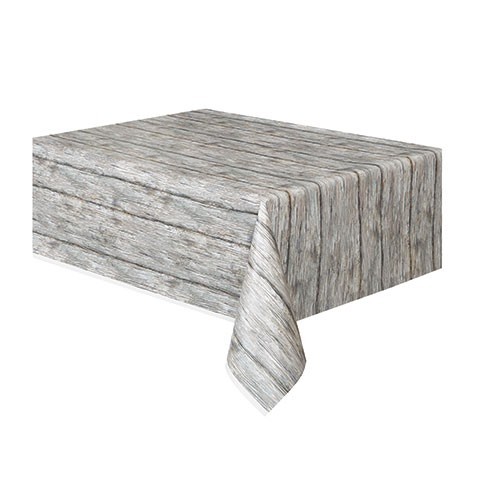 Wooden Times Tischdecke Holzoptik 137 x 274cm