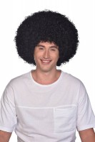 Vorschau: Schwarze Afro Perücke Funky Dancer