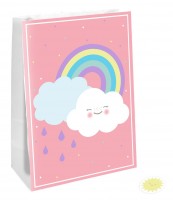 4 Süße Wolkenwelt Geschenktüten