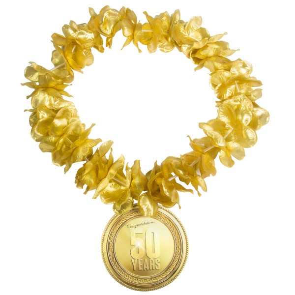 Partykette 50 years gold