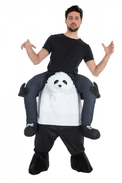 Starker Panda Huckepackkostüm