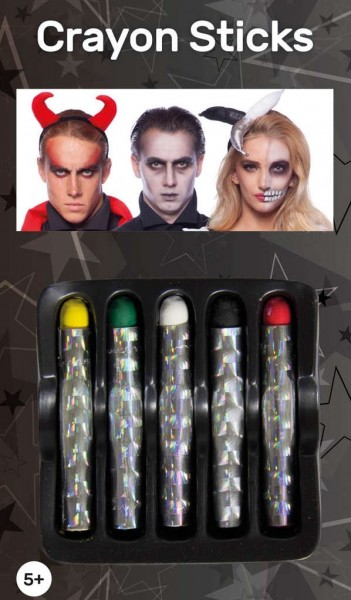 Halloween Schminke 5er Set