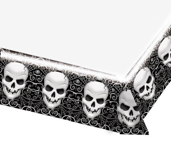 Totenkopf Dämonen Tischdecke 2,59 x 1,37m