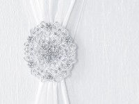 Vorschau: Gästebuch mit Ornament Rosette 20,5cm