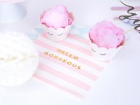 20 Candy Party Servietten hellrosa 33cm