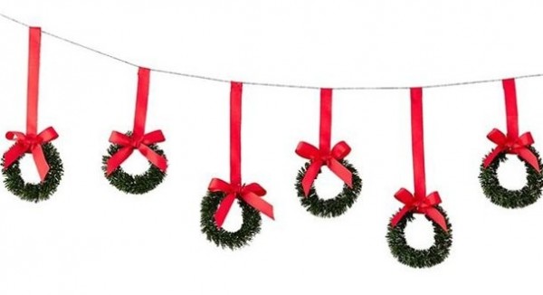 Holy Christmas Weihnachtskranz Girlande 2m