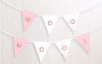 Rosy Dreams Wimpelkette 4,57m