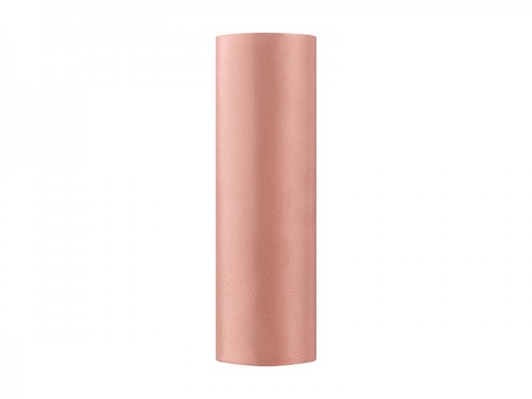 Bordslöpare korall i satinlook 9m 2