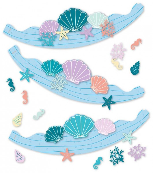 6 Mermaid Dream DIY Kronen-Set