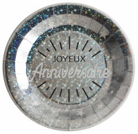 10 Silberne Anniversaire Étoile Teller 22,5cm