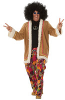 Psychedelisches Hippie Herrenkostüm