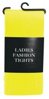 Blickdichte Damenstrumpfhose Gelb