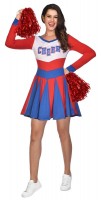 Vorschau: Cheerleader Penny Damenkostüm