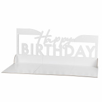 Vorschau: Happy Birthday Servierplatte 56cm x 63cm