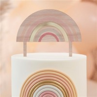 Joyful Life Regenbogen Tortendeko