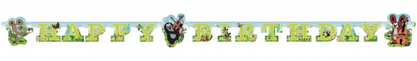 Happy Birthday Girlande Der kleine Maulwurf