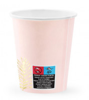 Vorschau: 6 Royal Garden Pappbecher 220ml