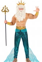 Poseidon Meeresgott Herrenkostüm