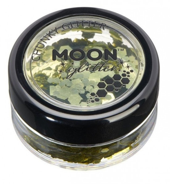 Grobes Chunky Glitter in Gold 3g