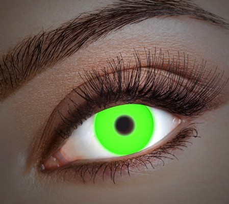 Neon Grüne UV Kontaktlinsen 2