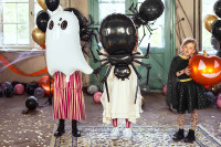 Halloween City Spinnen Ballon 1,01m x 60cm