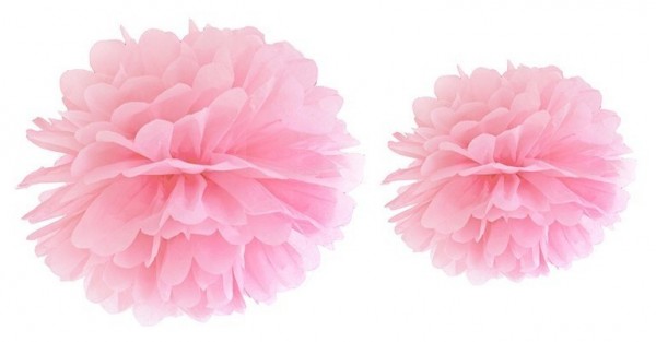 Pompon Romy hellrosa 25cm 2