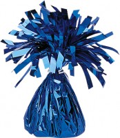 Fransenkegel Ballongewicht in Blau