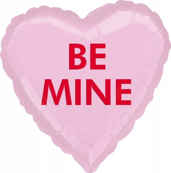 Folieballong Candy Heart BE MINE