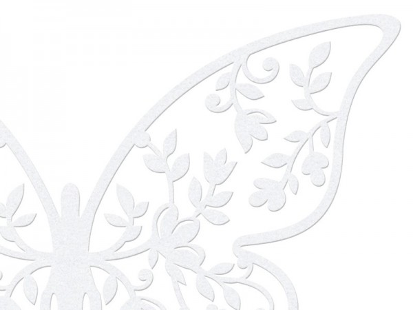 10 Schmetterlinge Papierdeko 6,5 cm 2
